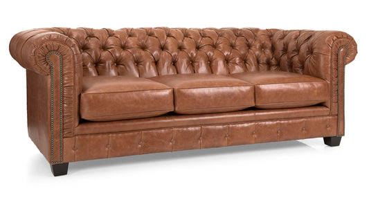 Ophelia Leather Loveseat