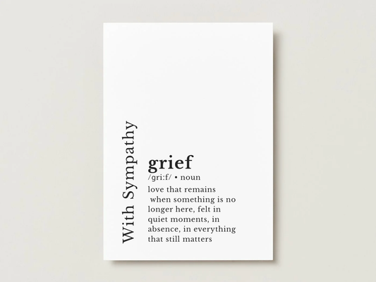Sympathy Card | Loose Leaf Tea