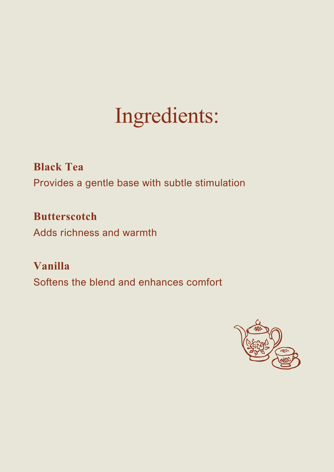 Sacred Indulgence Tea