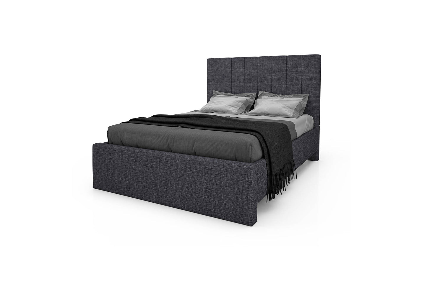 Susan Upholstered Platform Bed King Size