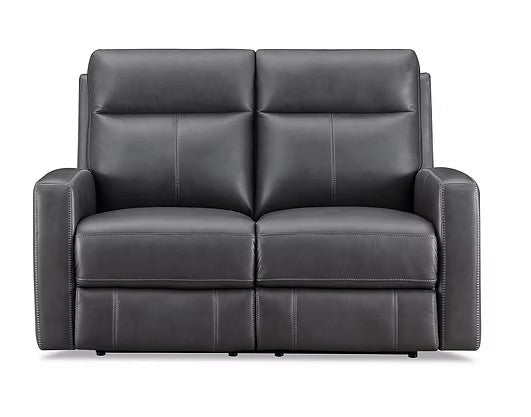 Rachel Reclining Leather Loveseat