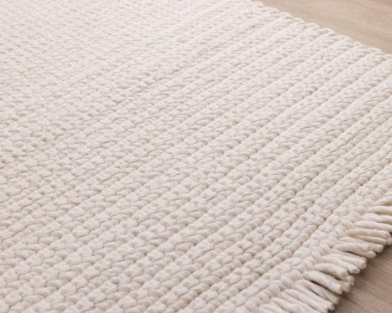 Ripple Tassle End Rug