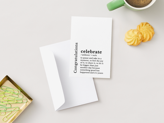 Congratulations Card | Loose Leaf Tea