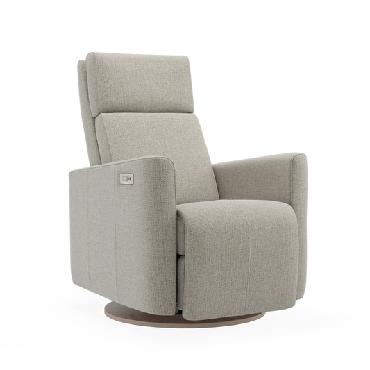 Georgina Fabric Swivel Glider with Powered Recline