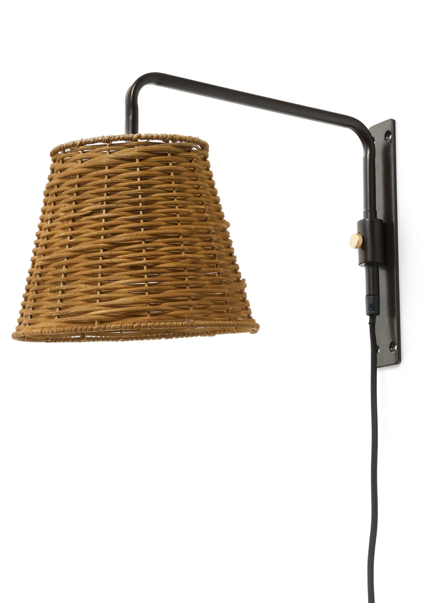 Rattan Wall Sconce