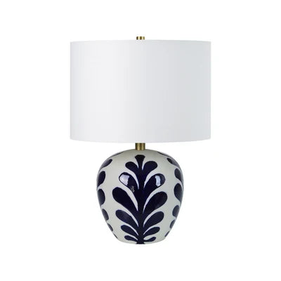 Blue Fern Lamp