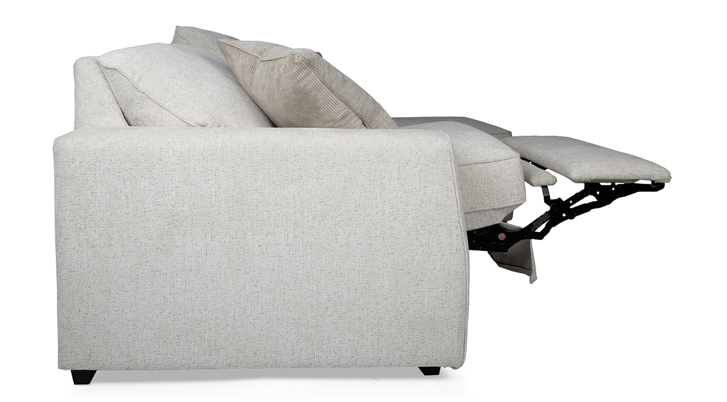 Alice Right Hand Facing Power Loveseat With Drawer