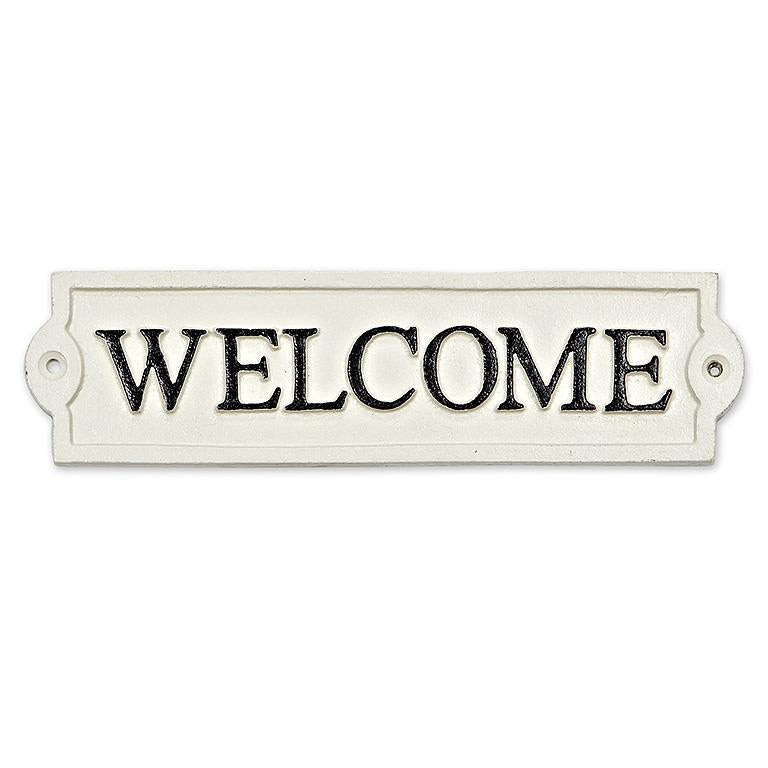 Iron Welcome Sign