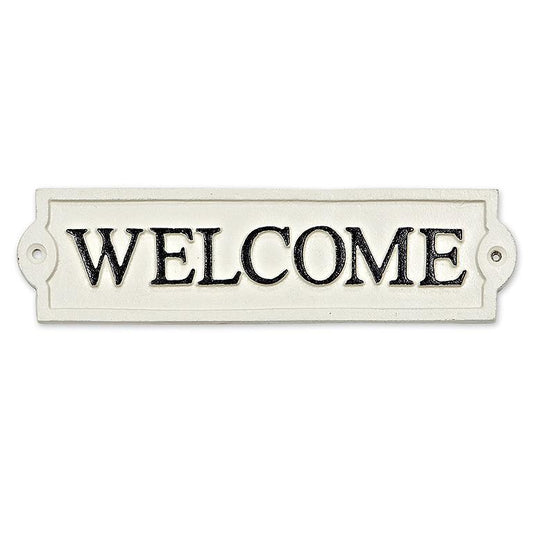 Iron Welcome Sign