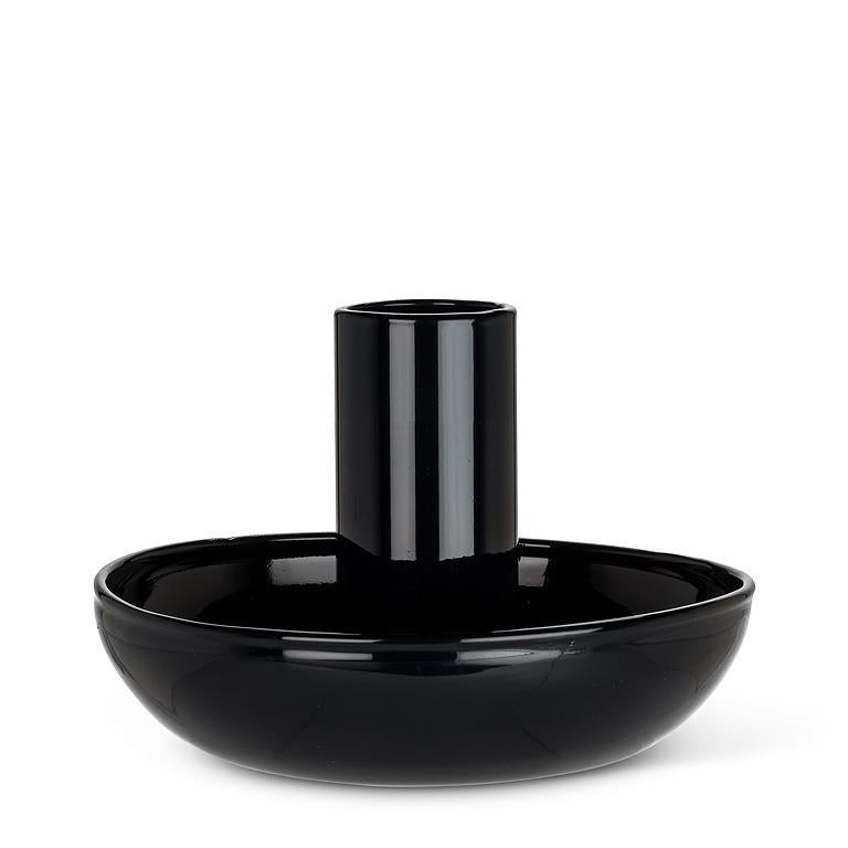 Coloured Glass Candle Holder
