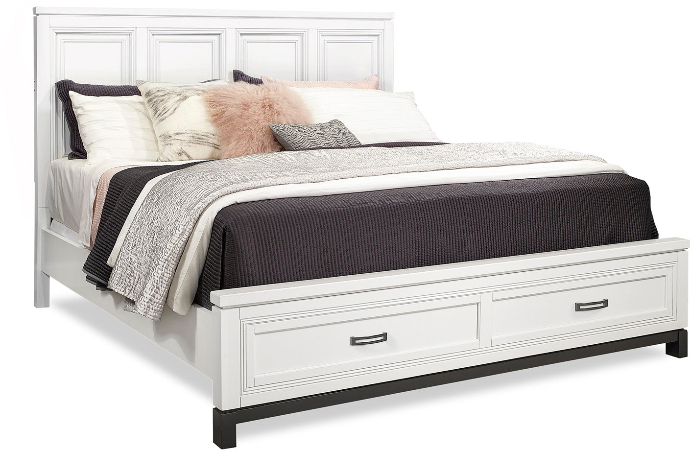 Gwen Panel Bed With Storage