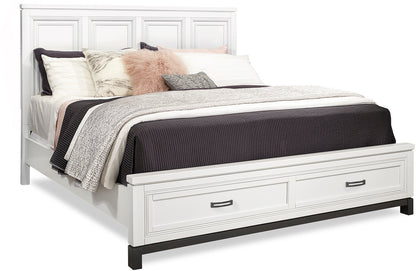 Gwen Panel Bed With Storage
