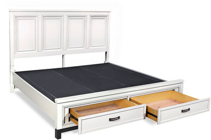 Gwen Panel Bed With Storage