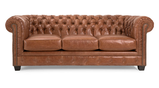 Ophelia Leather Loveseat