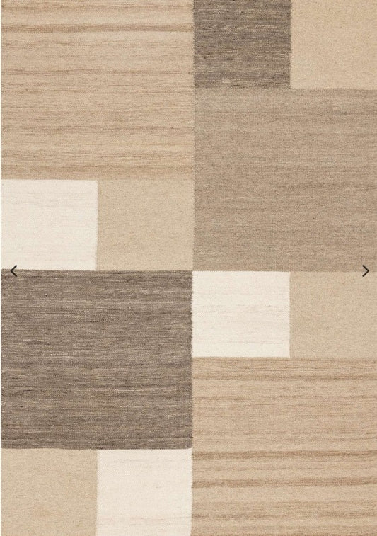 Ascent Brown Squares Rug