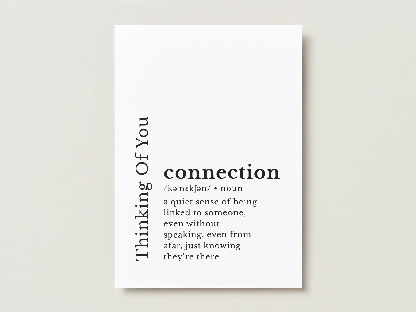 Thinking of You Card | Loose Leaf Tea