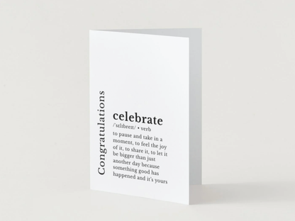 Congratulations Card | Loose Leaf Tea