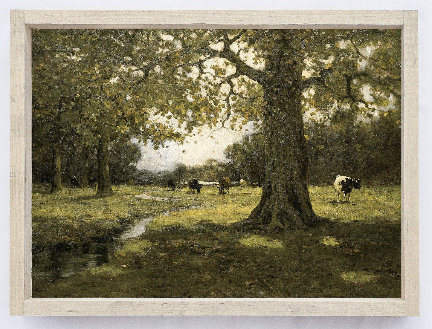 Cows In A Pasture Wall Art