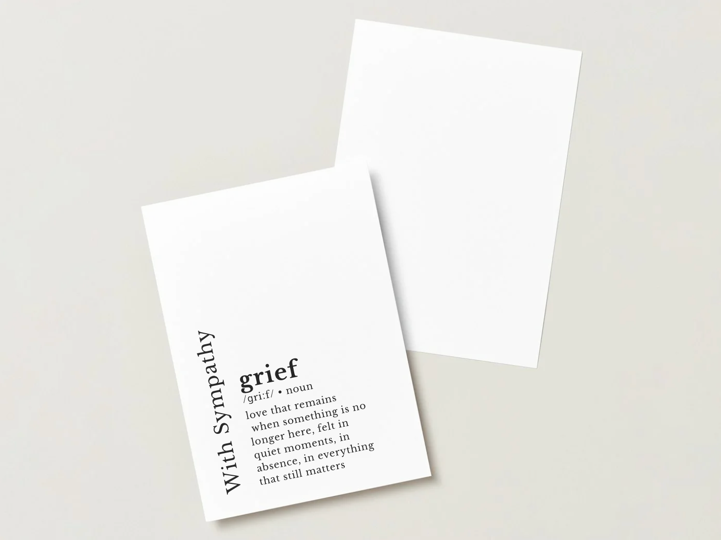 Sympathy Card | Loose Leaf Tea