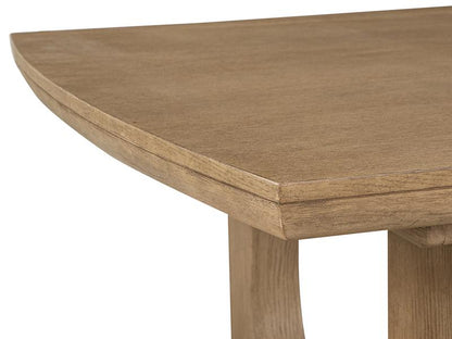 Close-up of a wooden table with a white background