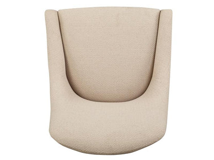 Beige chair on a white background