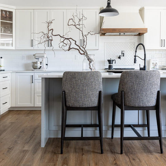 Adeline Counter Stool - Pepper