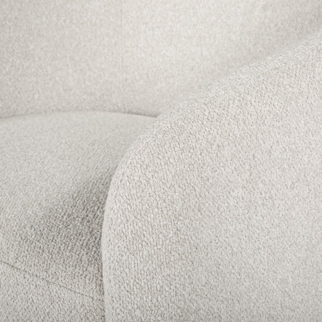 Close-up of a textured gray fabric surface