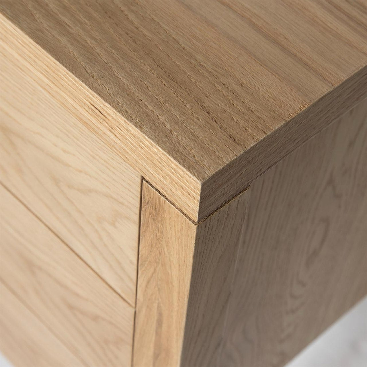 Close-up of a wooden surface with a visible grain pattern