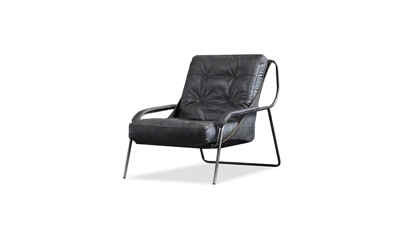Rafi Leather Arm Chair