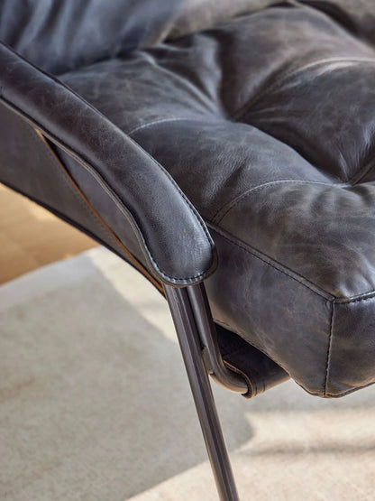 Rafi Leather Arm Chair