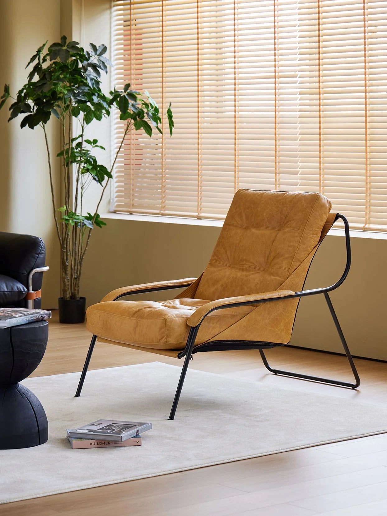 Rafi Leather Arm Chair