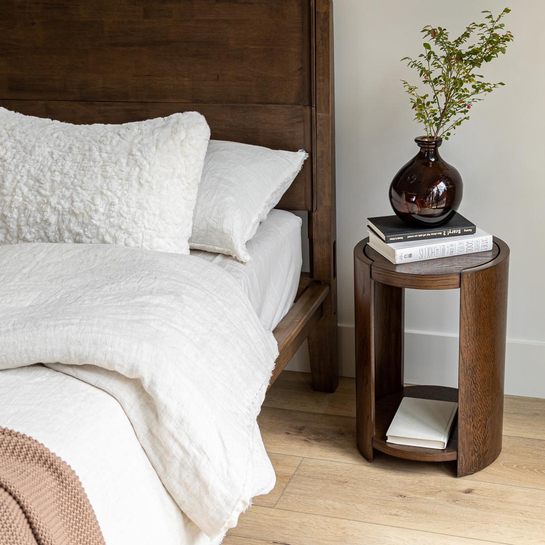 Adeline Wood Tool-Free Queen Bed