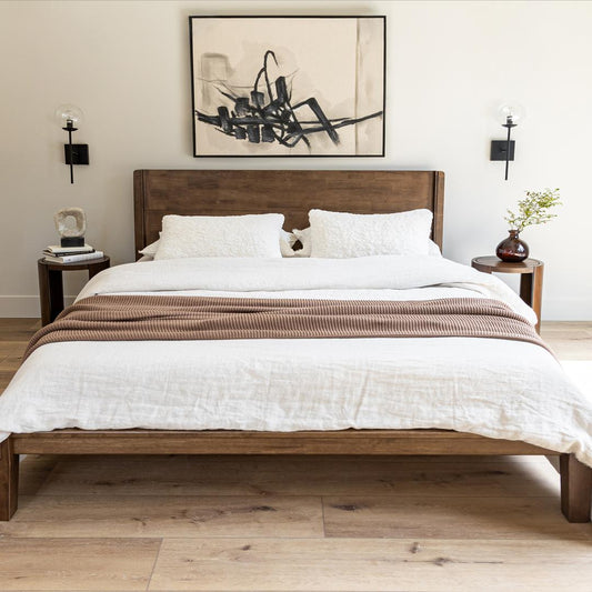 Adeline Wood Tool-Free Queen Bed