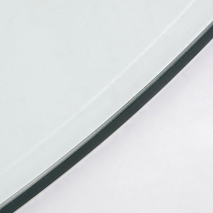 Vera Large Teak Coffee Table with Glass