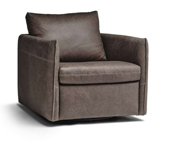 Brenna Leather Arm Chair