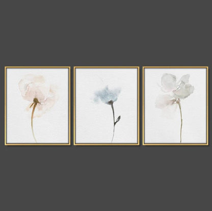 Watercolour Blooms Wall Art