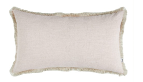 Linen Pillow with Trim