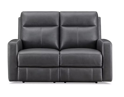 Rachel Reclining Leather Loveseat
