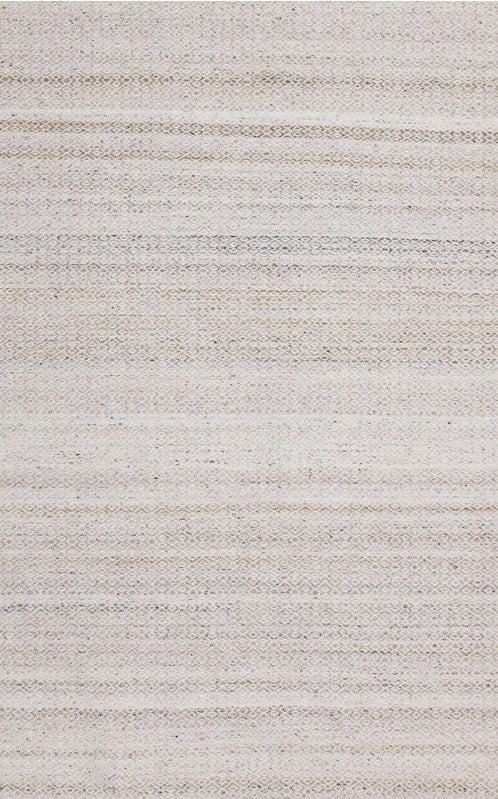 Textured rug with a neutral color palette