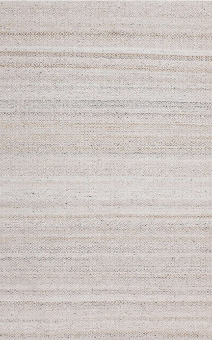 Textured rug with a neutral color palette