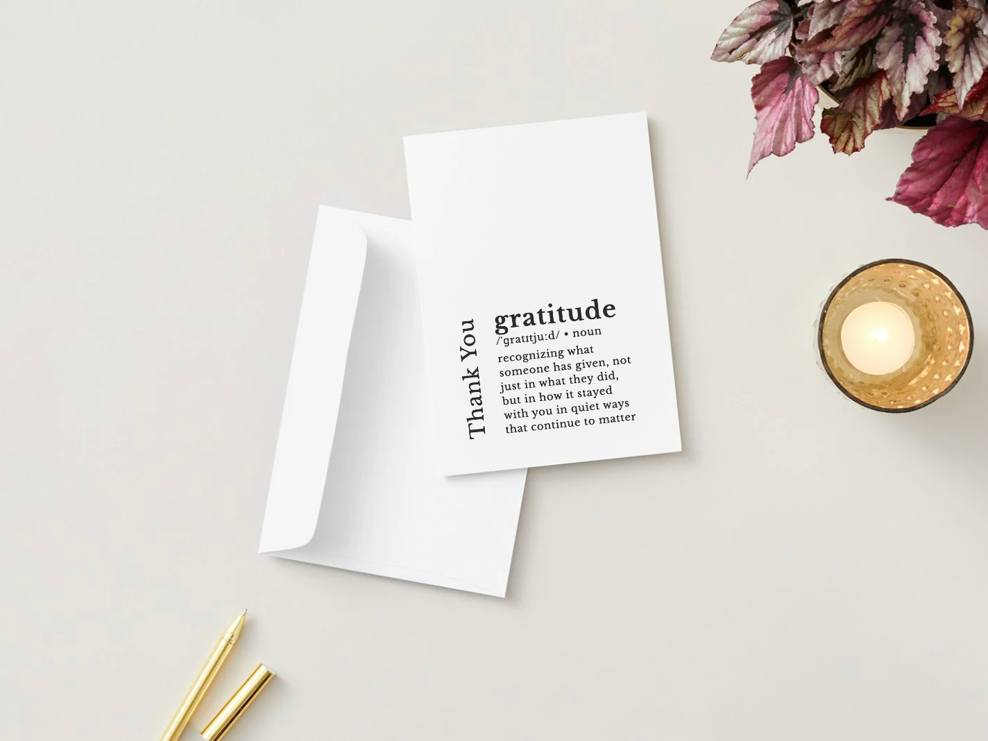 Thank You Card | Loose Leaf Tea