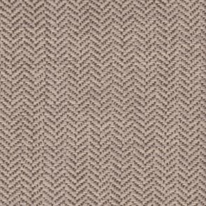 Textured fabric pattern with a herringbone design in beige and brown tones.