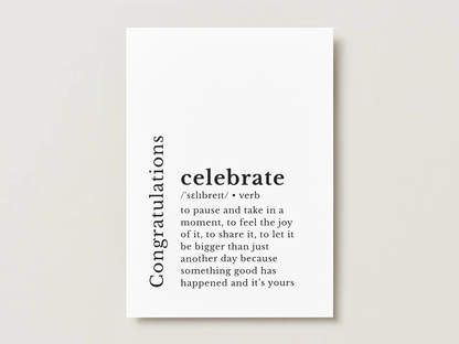 Congratulations Card | Loose Leaf Tea