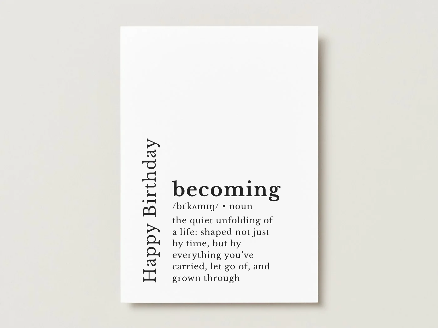 Birthday Card | Loose Leaf Tea