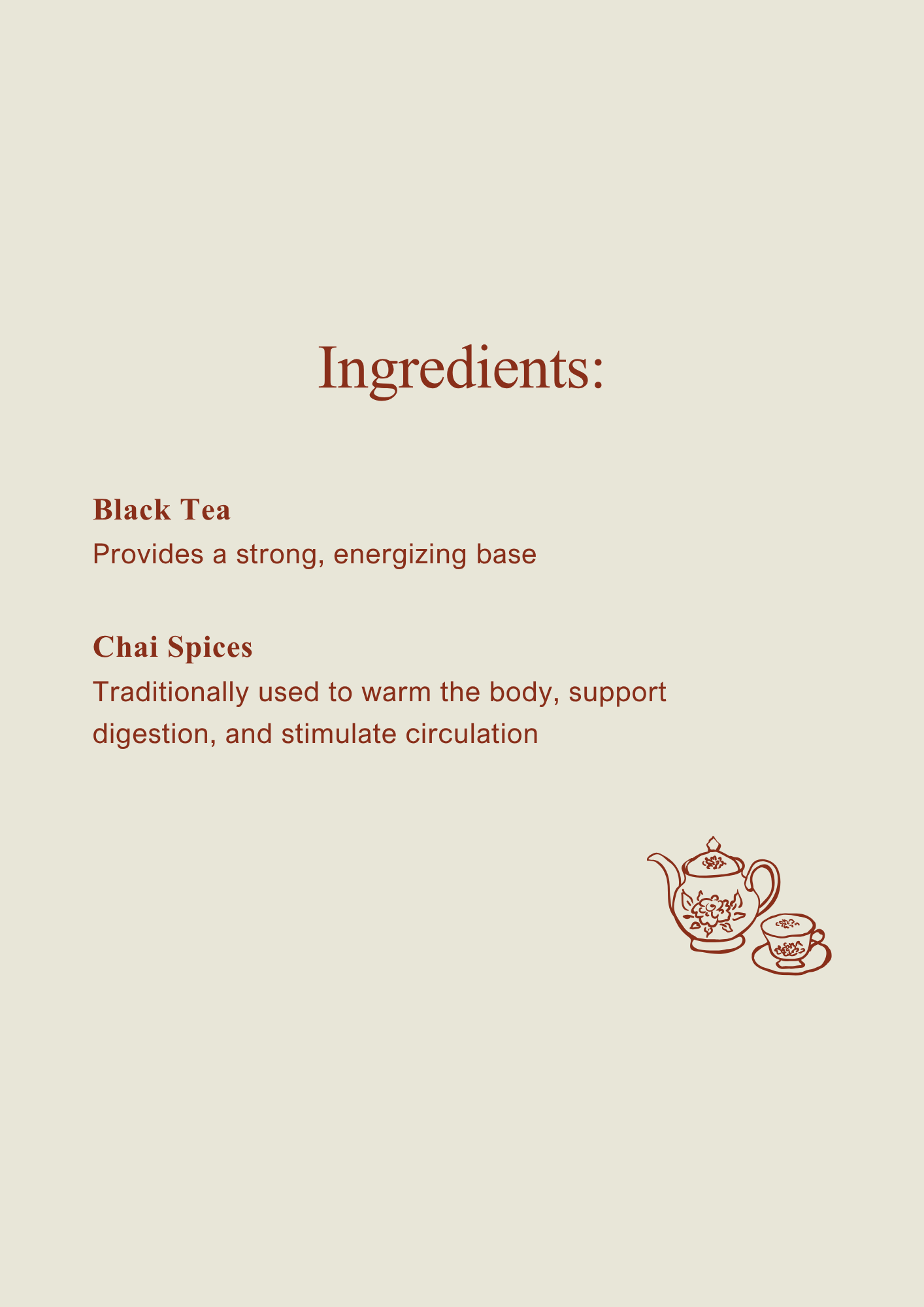 Sacred Spice Chai