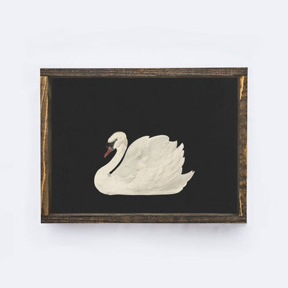 Antique Swan Wall Art