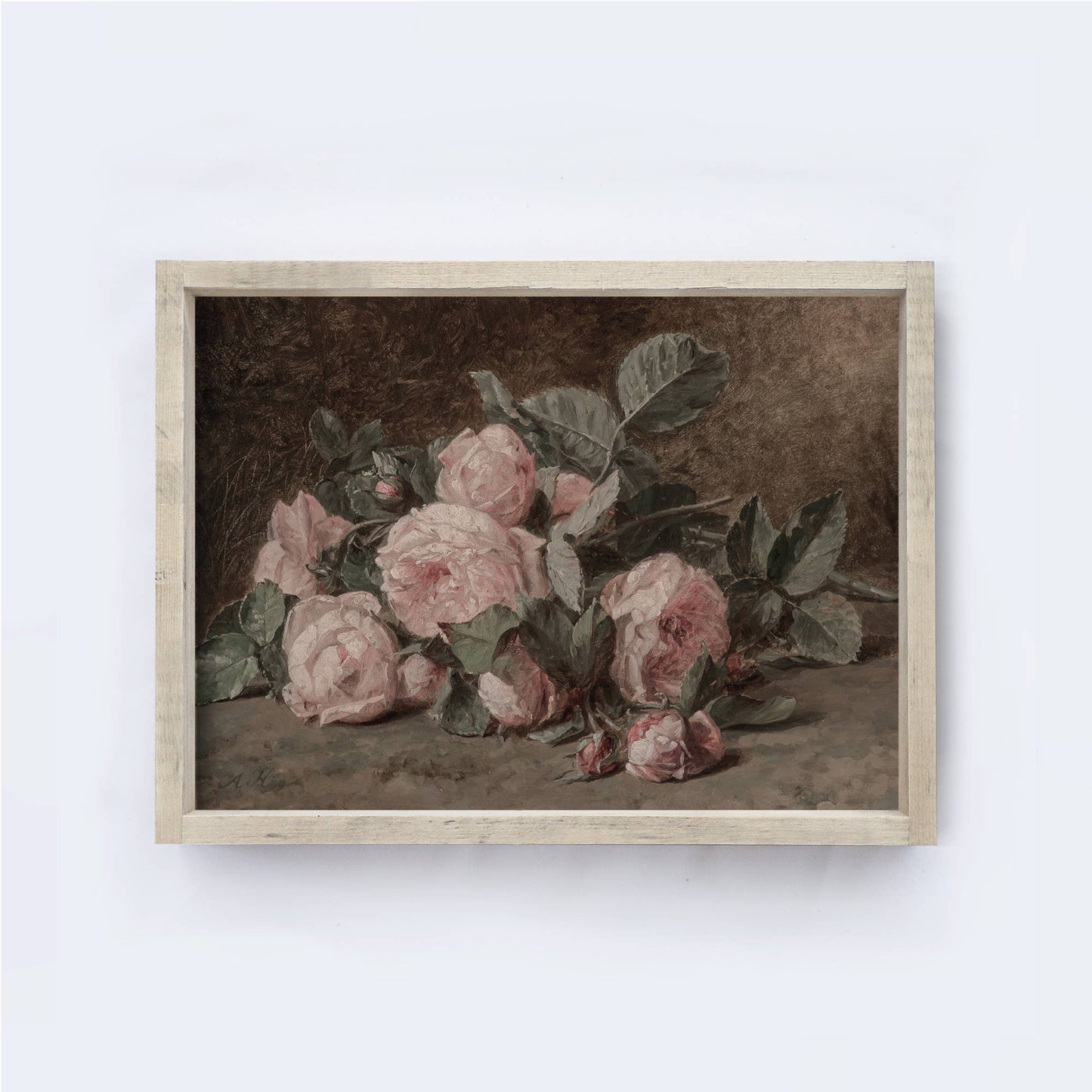 Flower Print Wall Art