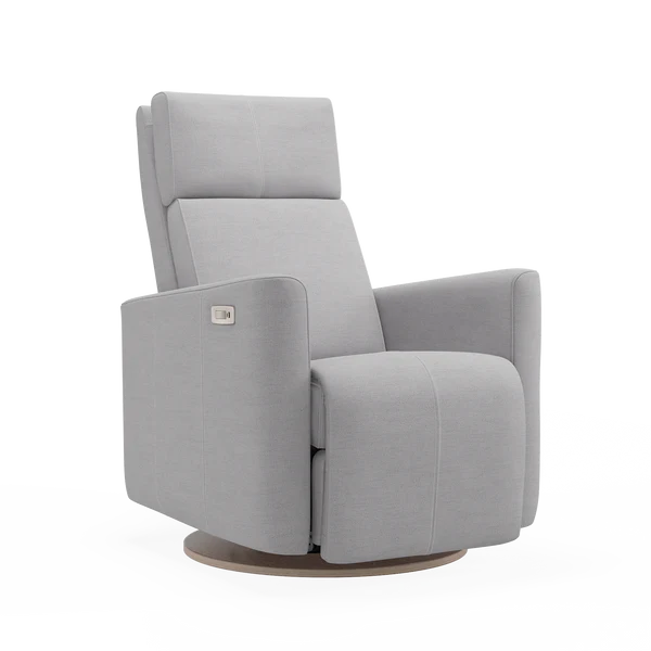 Georgina Fabric Swivel Glider with Powered Recline