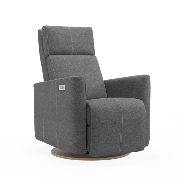 Georgina Fabric Swivel Glider with Powered Recline