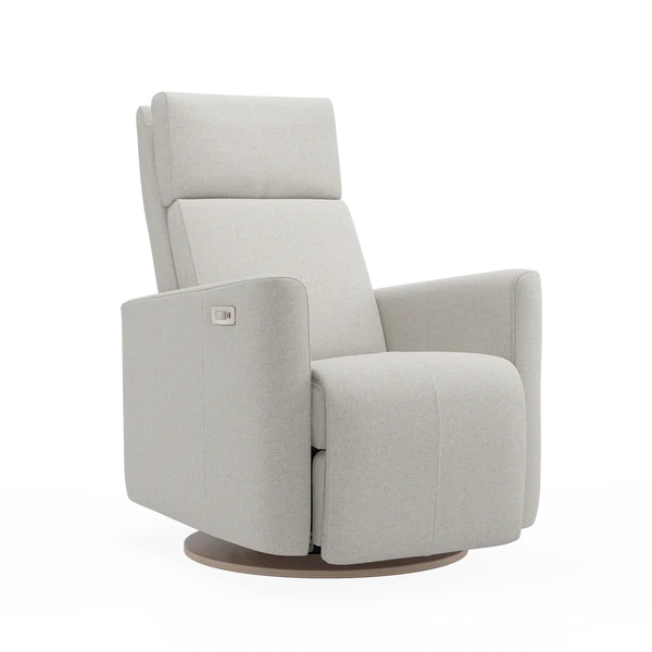 Georgina Fabric Swivel Glider with Powered Recline